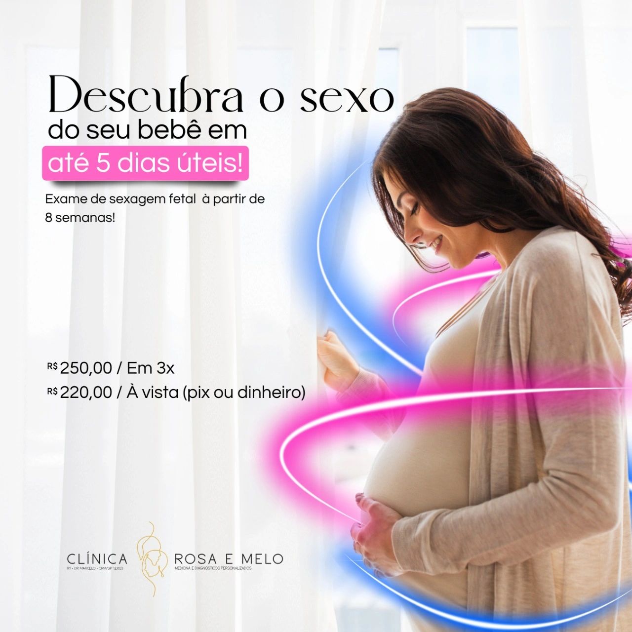 Clínica Rosa E Melo Sexagem Fetal Sexo Do Bebê 